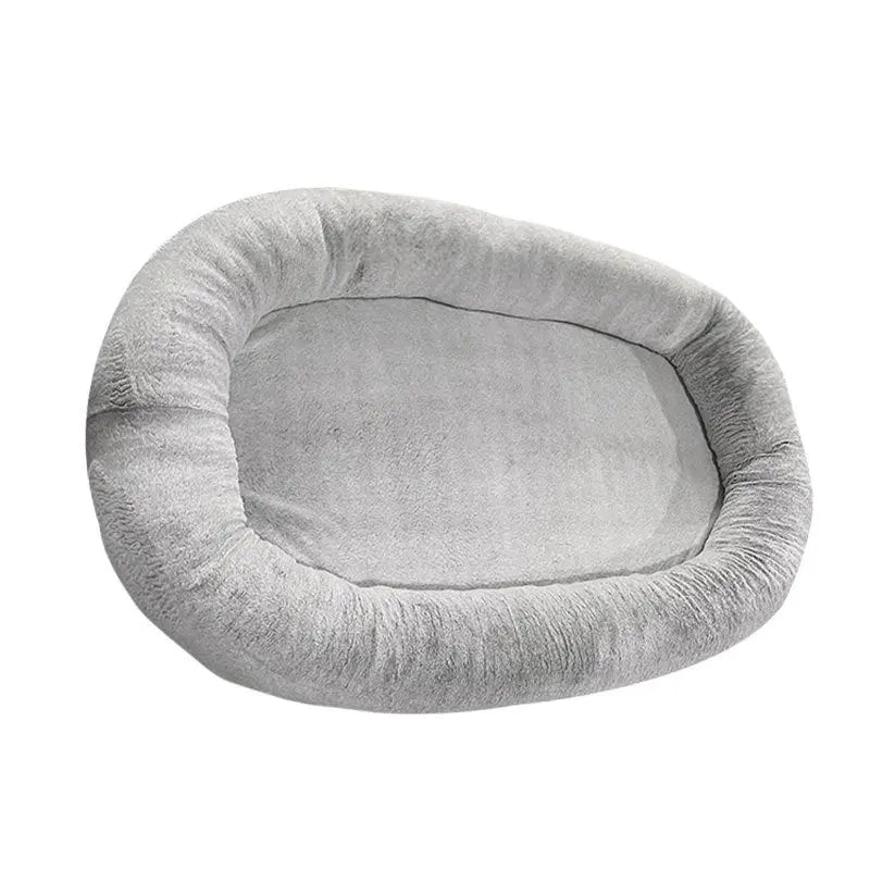 Large Human Short Plush Dog Bed Directbuyers