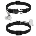 Load image into Gallery viewer, Personalized Safety Breakaway Nylon Quick Release Cat Collar ID Tag Set - Directbuyers
