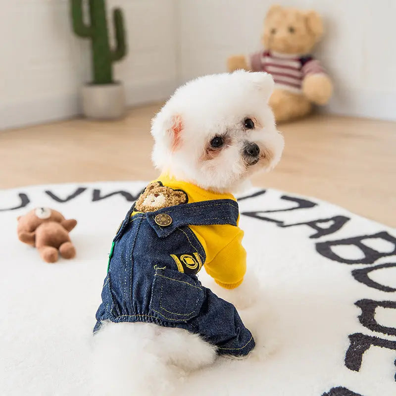 Cute Puppy Four-legged Pet Clothes Directbuyers