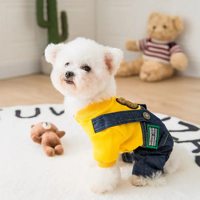 Cute Puppy Four-legged Pet Clothes Directbuyers