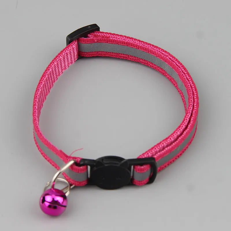 Color Reflective Cat Head Safety Buckle Collar - Directbuyers