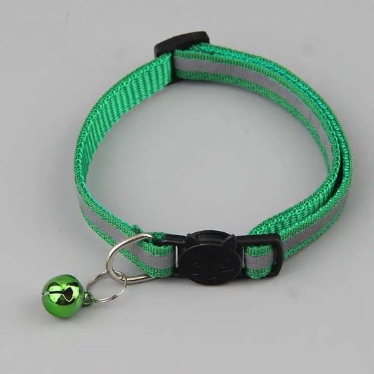 Color Reflective Cat Head Safety Buckle Collar - Directbuyers