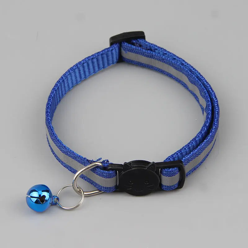 Color Reflective Cat Head Safety Buckle Collar - Directbuyers