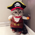 Carica l'immagine nel visualizzatore della galleria, Teddy Pirate Transformed Into Pet Costume Directbuyers
