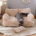 Carica l'immagine nel visualizzatore della galleria, Luxury Cat Bed Sofa - Warm Plush Nest for Small & Medium Dogs and Cats - Directbuyers
