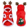 Carica l'immagine nel visualizzatore della galleria, Pet flannel elk christmas clothes Directbuyers
