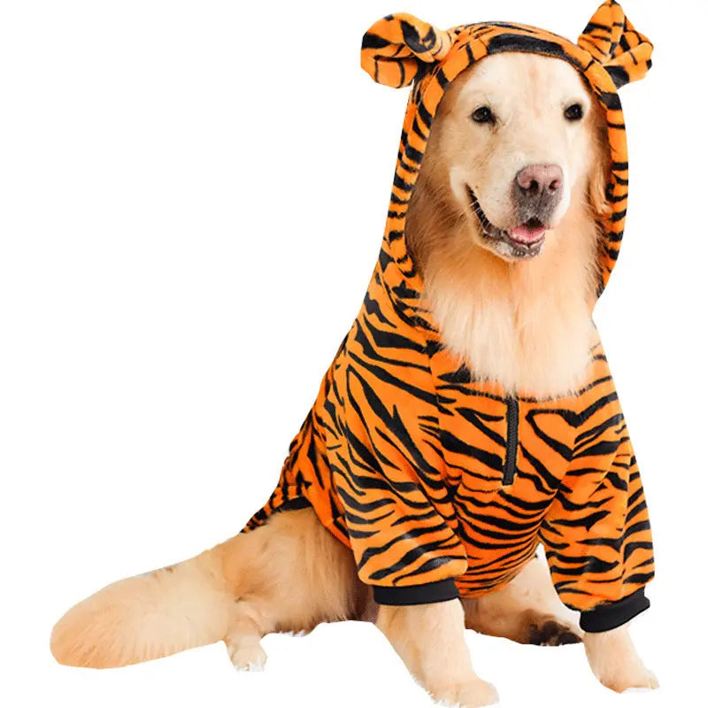 Pet Dog Golden Retriever Clothes Tiger Pet Costume Directbuyers