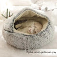 Gallery viewerに画像を読み込む, 2-in-1 Dog & Cat Bed - Plush Warm Winter Bed for Pets Directbuyers
