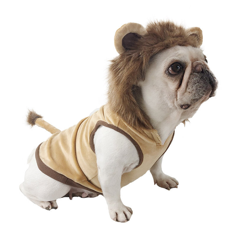 Dog Lion Clothes Pet Supplies Halloween Cat Clothes Directbuyers