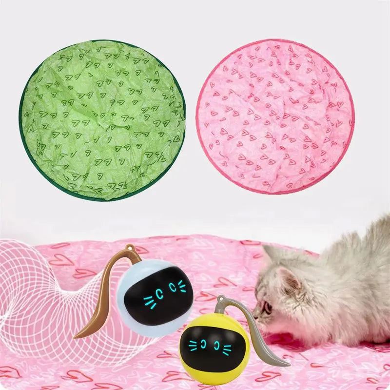 Automatic Funny Cat Toys: Electric Motion Undercover Moving Bouncing Rolling Ball Directbuyers