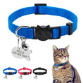 Load image into Gallery viewer, Personalized Safety Breakaway Nylon Quick Release Cat Collar ID Tag Set - Directbuyers
