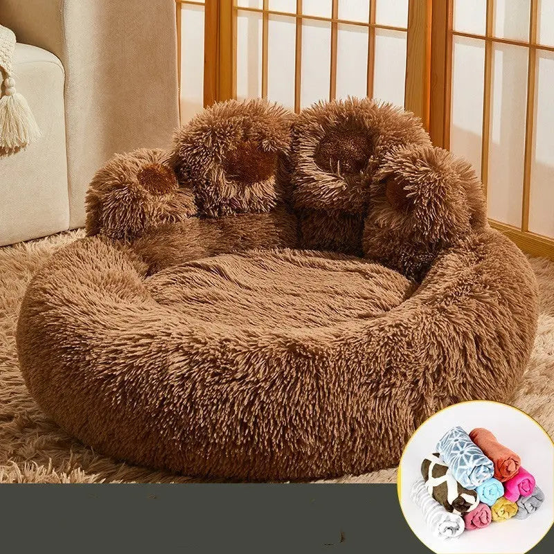 Cozy Pet Bed Selection with Size and Color Options! Directbuyers