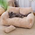 Carica l'immagine nel visualizzatore della galleria, Luxury Cat Bed Sofa - Warm Plush Nest for Small & Medium Dogs and Cats - Directbuyers
