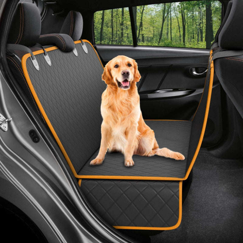 Dog Car Seat Cover - Mesh Pet Carrier Hammock Safety Protector. Directbuyers