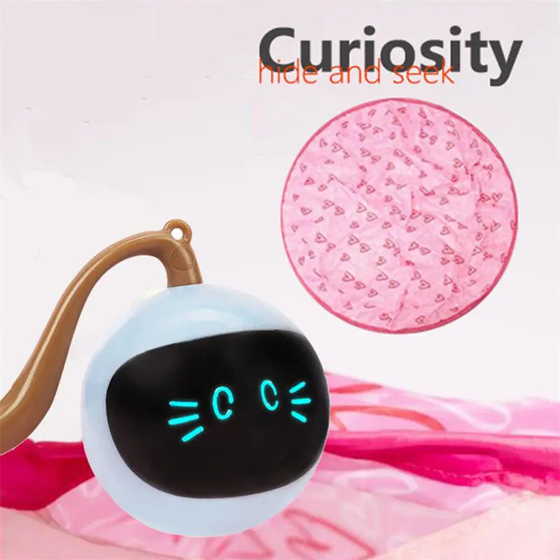 Automatic Funny Cat Toys: Electric Motion Undercover Moving Bouncing Rolling Ball Directbuyers