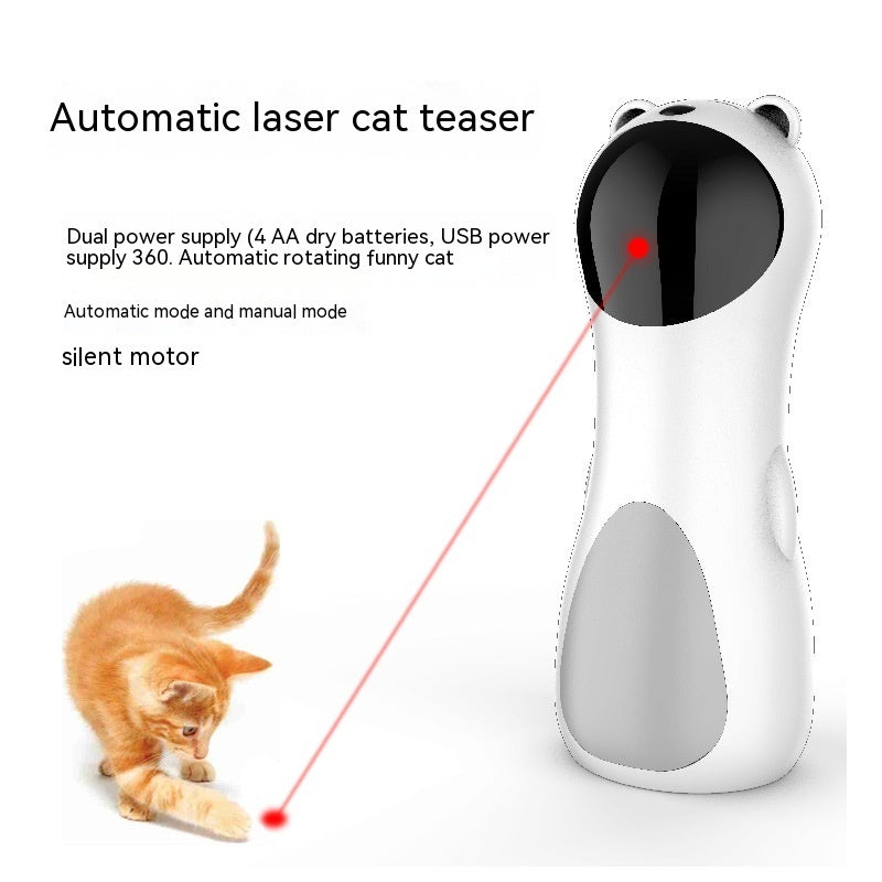 Little Bear Automatic Laser Cat Teaser Smart Toy Directbuyers