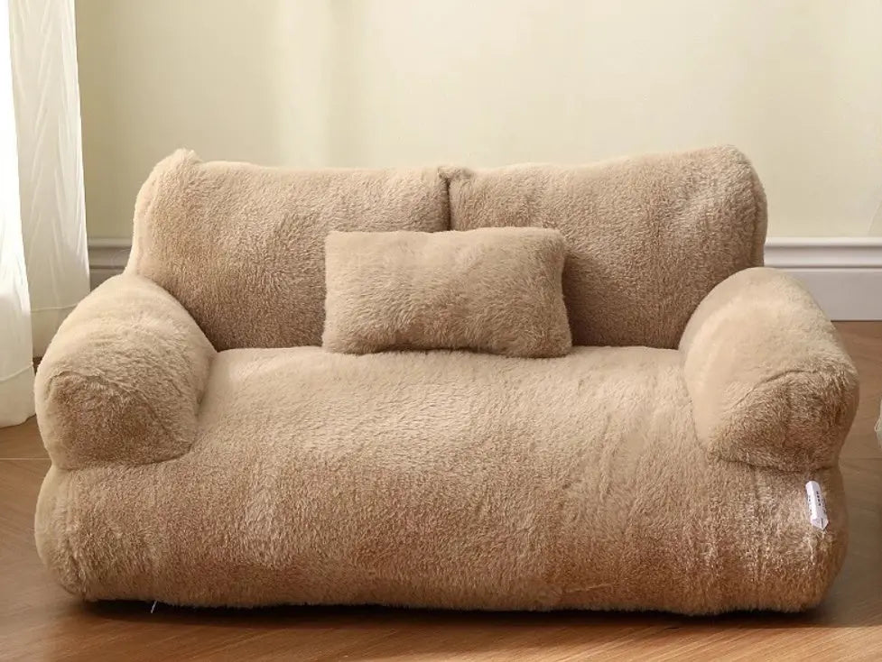 Luxury Cat Bed Sofa - Warm Plush Nest for Small & Medium Dogs and Cats - Directbuyers