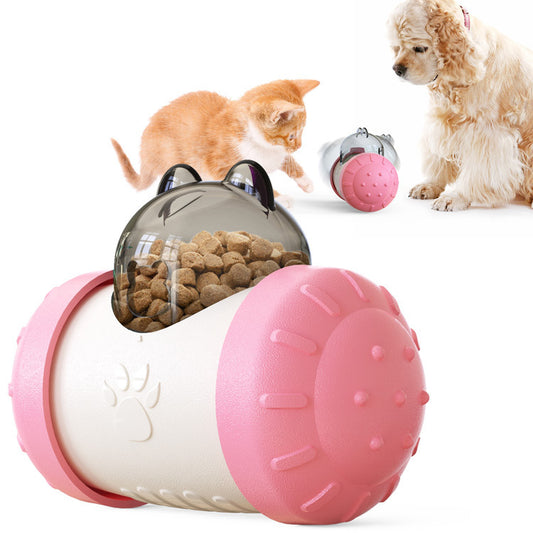 Educational Interactive Pet Toys - Dog & Cat Leaking Food Ball and Swing Bear Directbuyers