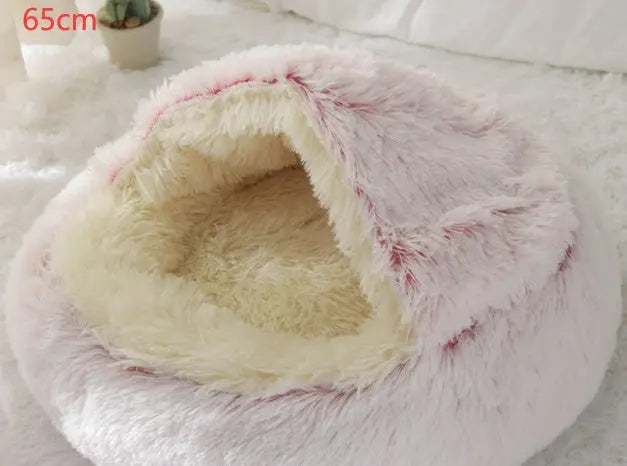 2-in-1 Dog & Cat Bed - Plush Warm Winter Bed for Pets Directbuyers