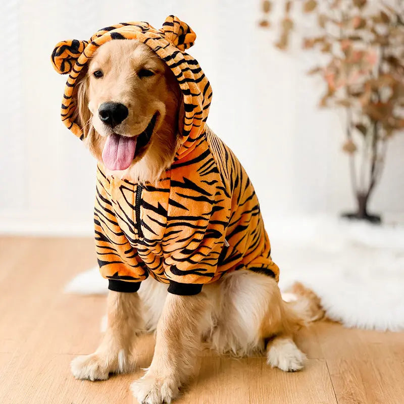 Pet Dog Golden Retriever Clothes Tiger Pet Costume Directbuyers