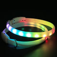 Carica l'immagine nel visualizzatore della galleria, USB Rechargeable LED Dog Collar - Glowing Safety Necklace for Night Walking Directbuyers
