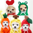 Carica l'immagine nel visualizzatore della galleria, Cute Fruit Dog Clothes - Winter Fleece Hoodies for Small Dogs & Puppies Directbuyers
