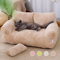 Carica l'immagine nel visualizzatore della galleria, Luxury Cat Bed Sofa - Warm Plush Nest for Small & Medium Dogs and Cats - Directbuyers
