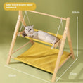 Carica l'immagine nel visualizzatore della galleria, Double-Layer Cat Hammock - Universal Wooden Nest for All Seasons Directbuyers
