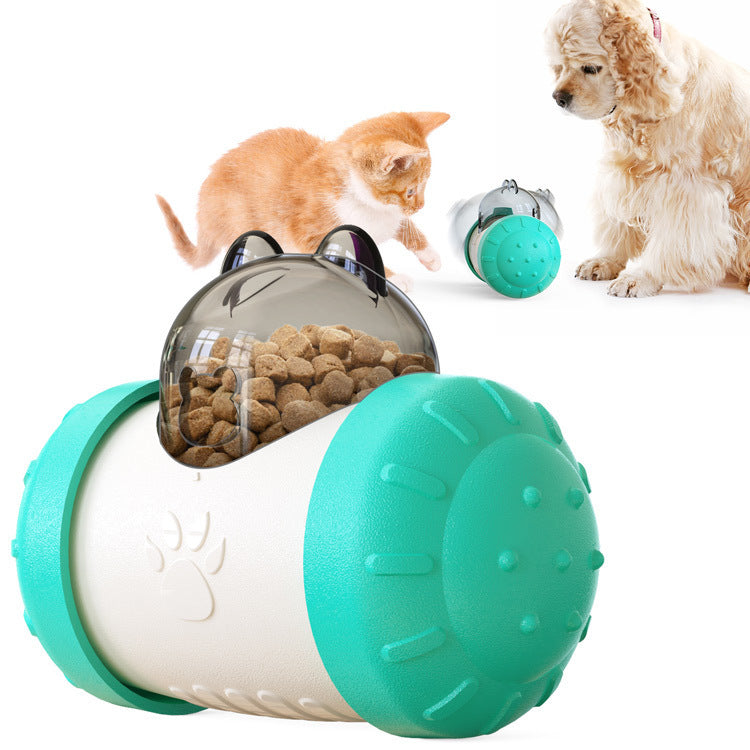 Educational Interactive Pet Toys - Dog & Cat Leaking Food Ball and Swing Bear Directbuyers