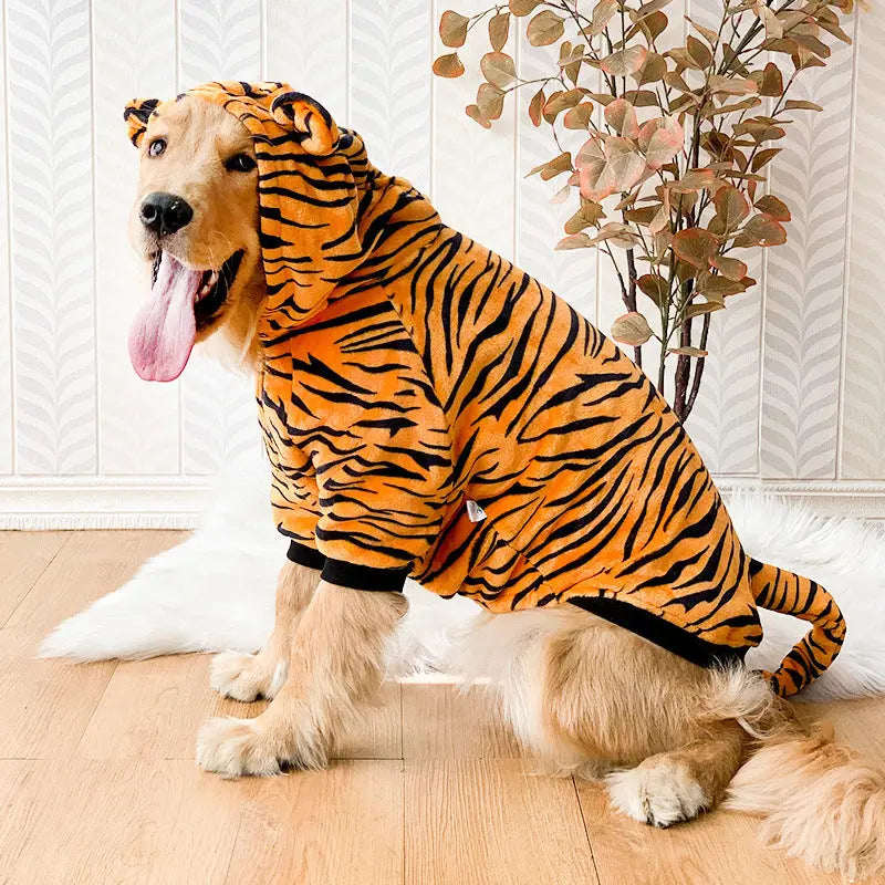 Pet Dog Golden Retriever Clothes Tiger Pet Costume Directbuyers