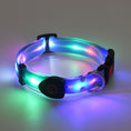 Load image into Gallery viewer, LED Luminous Collar Rechargeable Pet Collar Nylon Tow Rope Directbuyers
