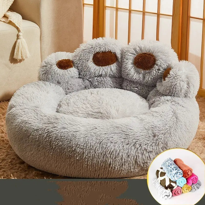 Cozy Pet Bed Selection with Size and Color Options! Directbuyers